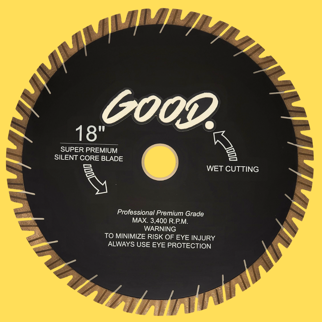 V-Slant Bridgesaw Blade Silent Core for Quartzite