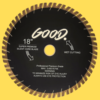 V-Slant Bridgesaw Blade Silent Core for Quartzite