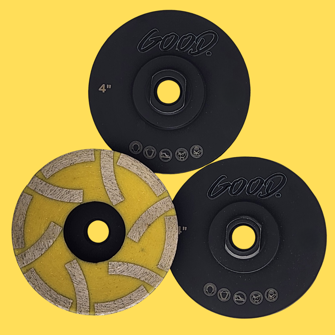 4" Resin Cup Wheel 6 Segment