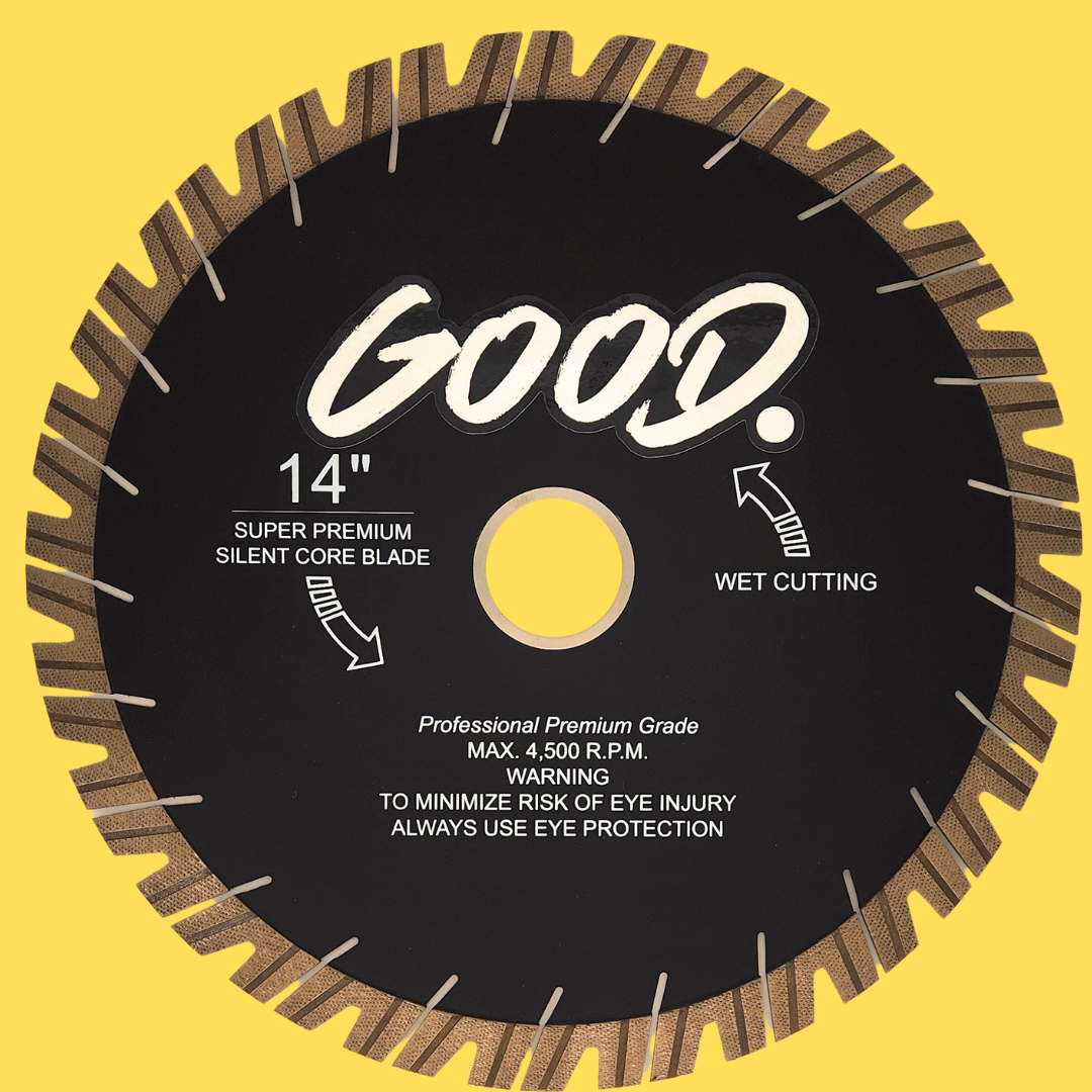 V-Slant Bridgesaw Blade Silent Core for Quartzite