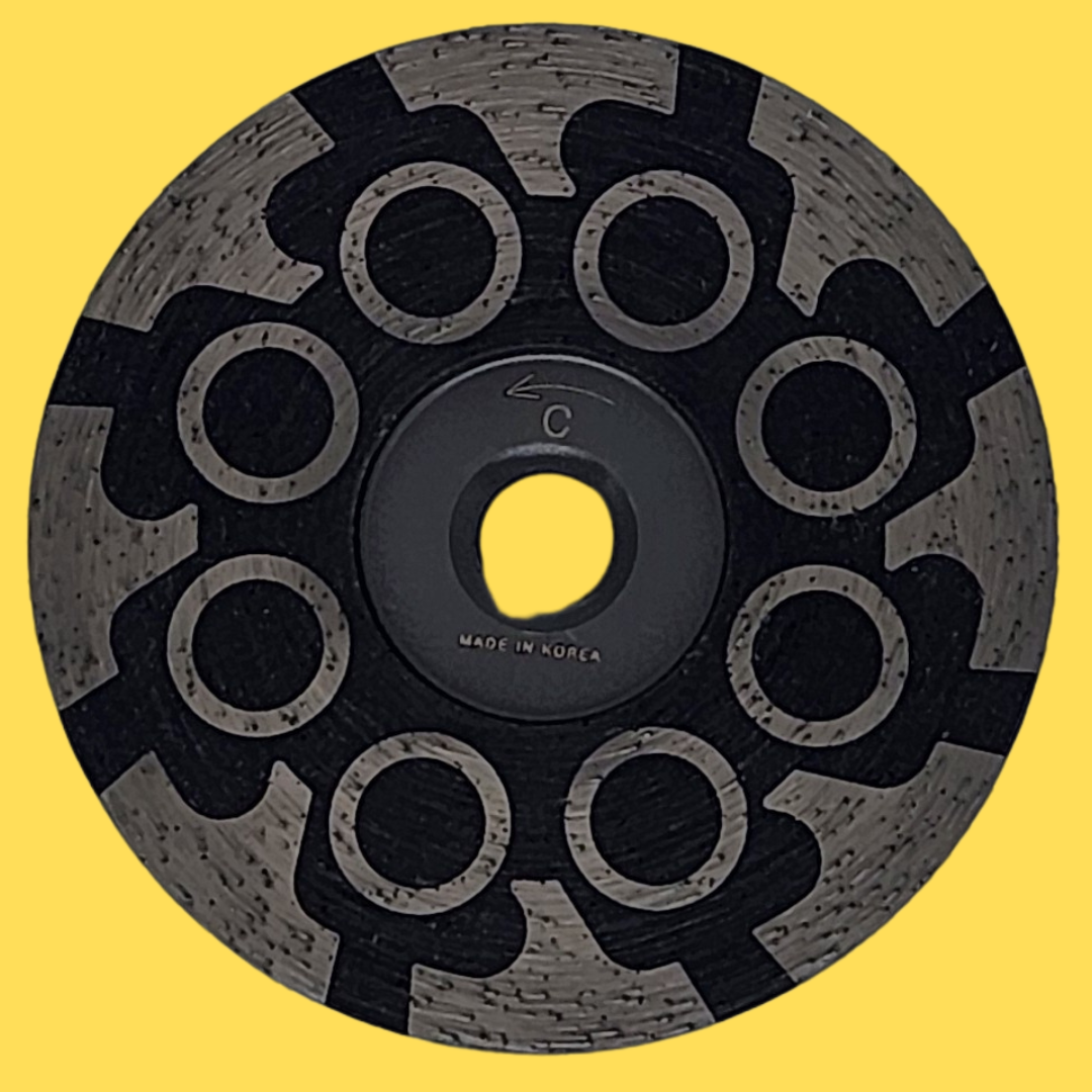 4" Premium Resin Cup Wheel 16 Segments