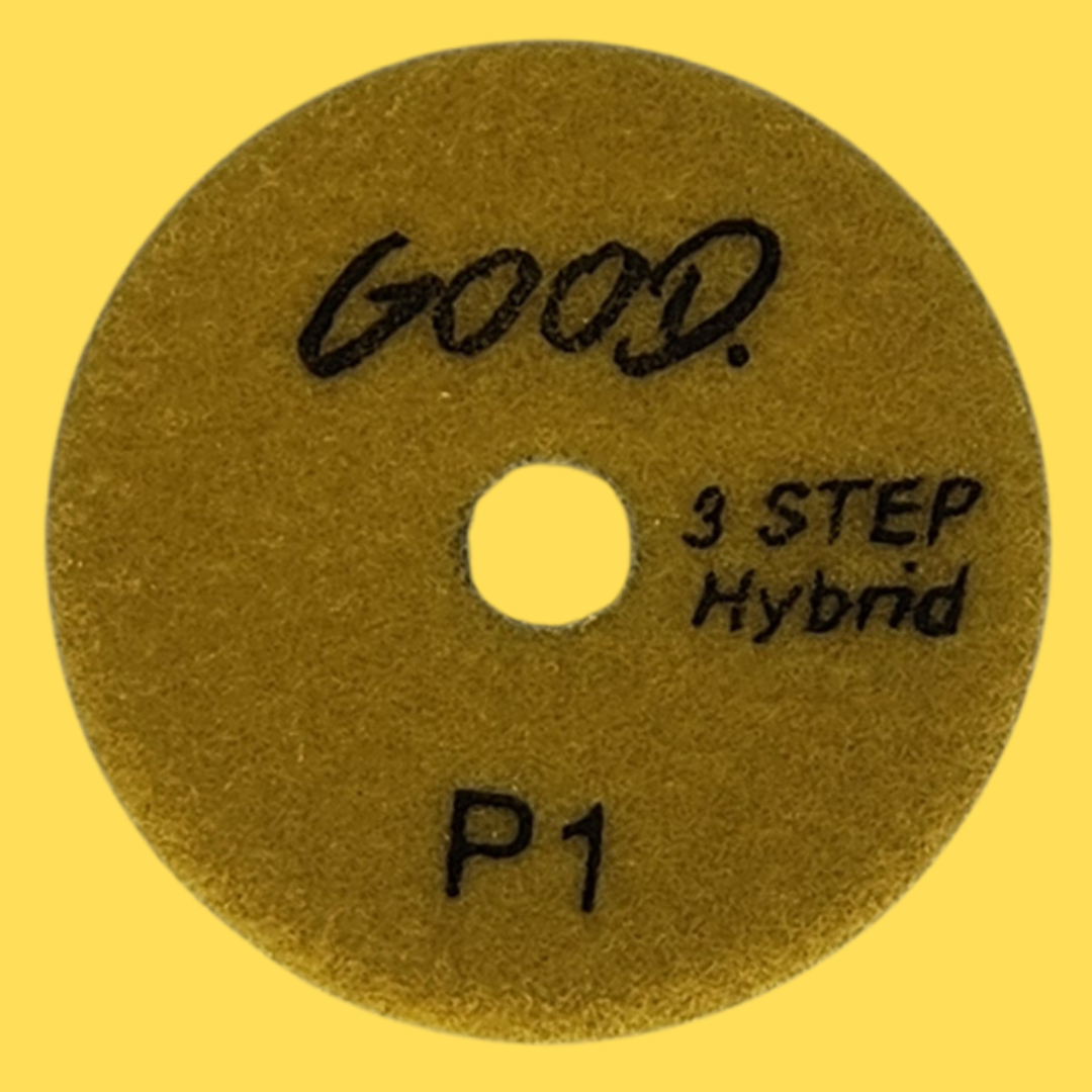 3-Step Wet Polishing Pad Star