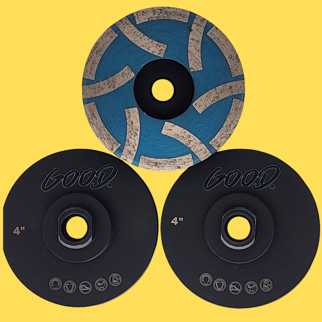 4" Resin Cup Wheel 6 Segment