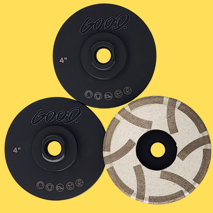 4" Resin Cup Wheel 6 Segment