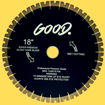 V-Slot Bridgesaw Silent Core Blade for Quartzite