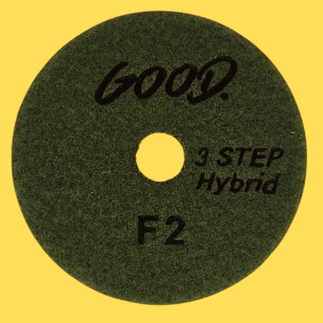 3-Step Wet Polishing Pad Flower