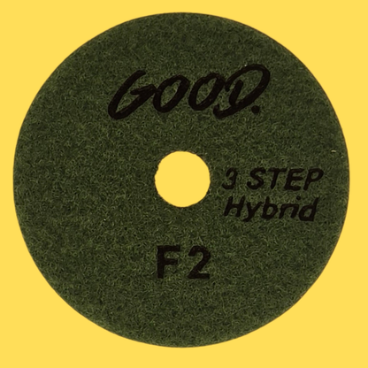 3-Step Wet Polishing Pad Flower